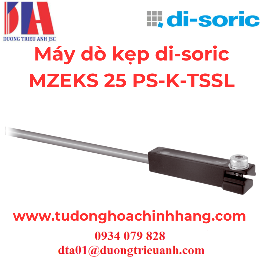 Máy dò kẹp di-soric MZEKS 25 PS-K-TSSL
