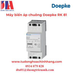 Máy biến áp chuông Doepke RK 81