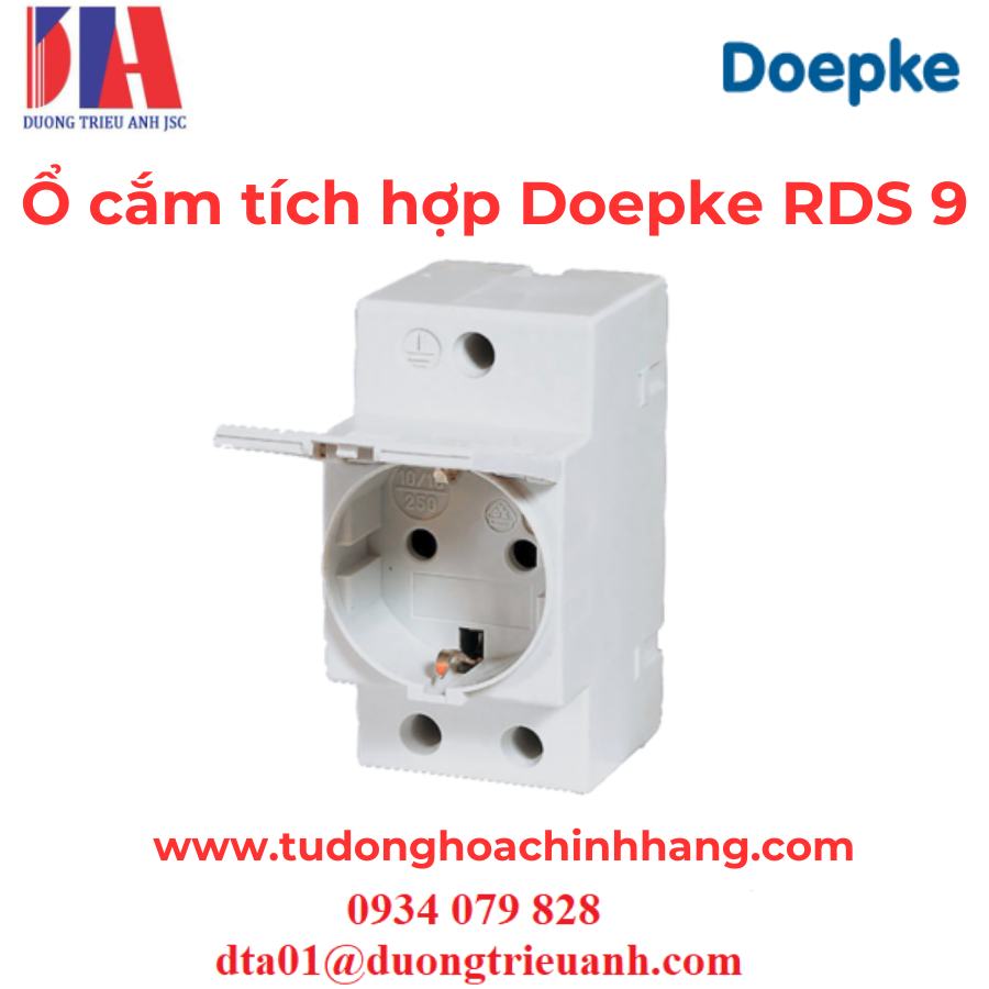 Ổ cắm tích hợp Doepke RDS 9