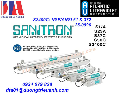 S2400C_NSF ANSI 61 372 25 0996_dai ly atlantic viet nam