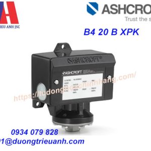Ashcroft B4 20 B XPK - Công tắc áp suất & chênh áp