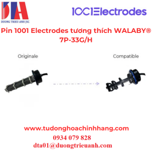 Pin 1001 Electrodes tương thích WALABY® 7P-33G/H