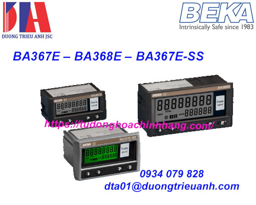 Bộ Đếm BEKA BA367E – BA368E – BA367E-SS