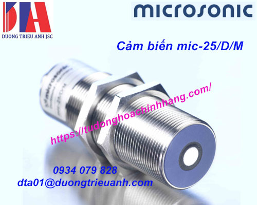 Cảm biến Microsonic mic-25/D/M
