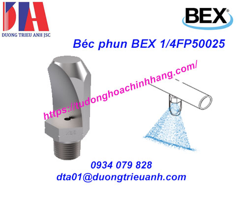 Béc phun BEX 1/4FP50025 – Flat Spray Nozzle