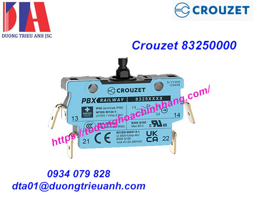 Crouzet 83250000 Công tắc hành trình PBXR-8325 Series