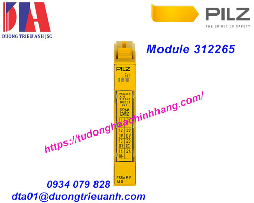 PILZ PSSu E F AI U (312265) – Mô-đun I/O An Toàn