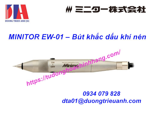 MINITOR EW-01 – Bút khắc dấu khí nén